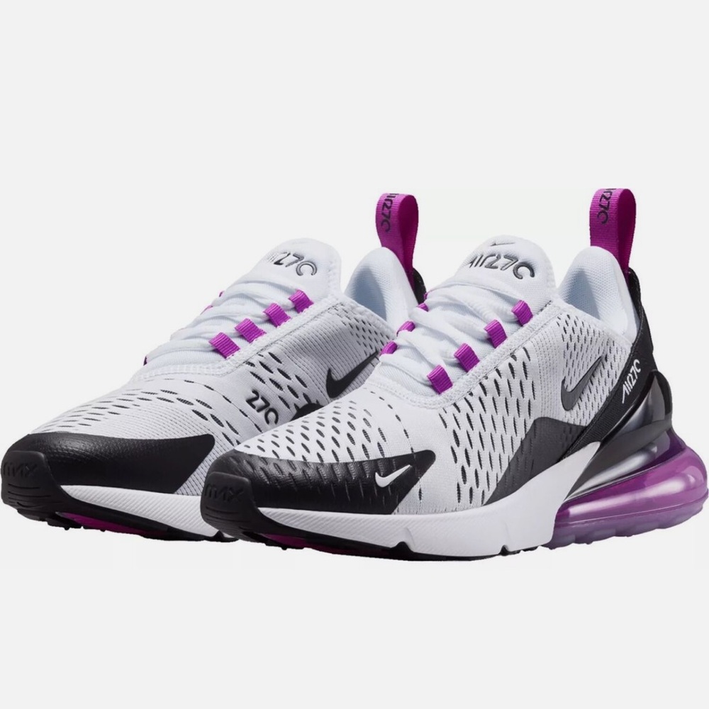 Air Max 270 white/black fuchsia dream